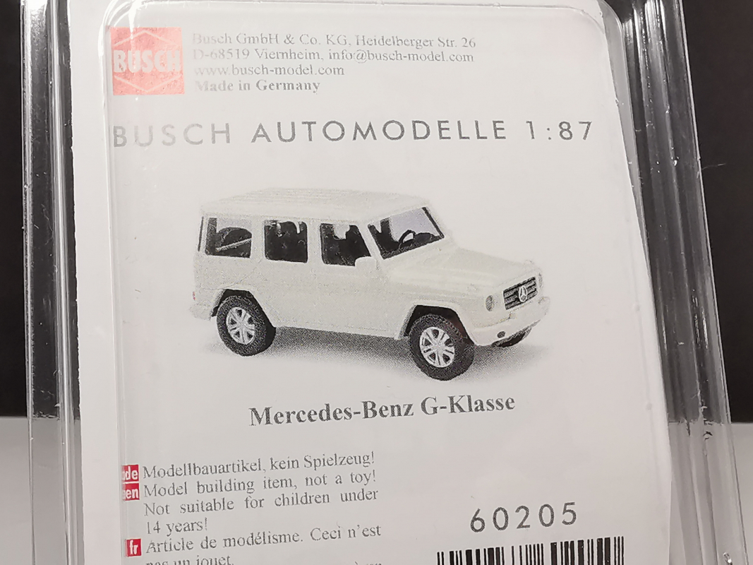 60205 Bausatz: Mercedes-Benz G-Klasse BUSCH
