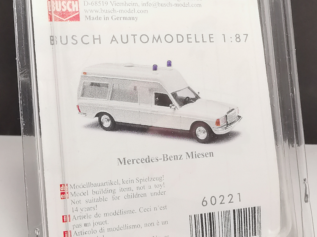 60221 Bausatz: Mercedes-Benz Miesen BUSCH