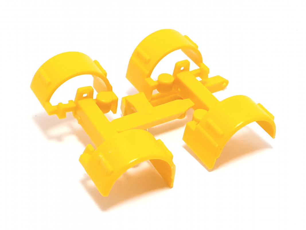 2x 1a Kotflügel für Dolly, gelb Herpa C84