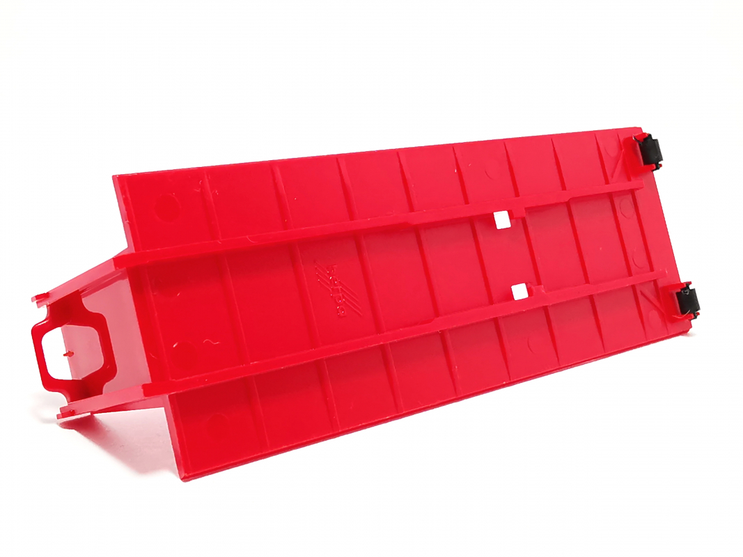 Preview: Bodenplatte für Feuerwehrcontainer, rot Herpa C129