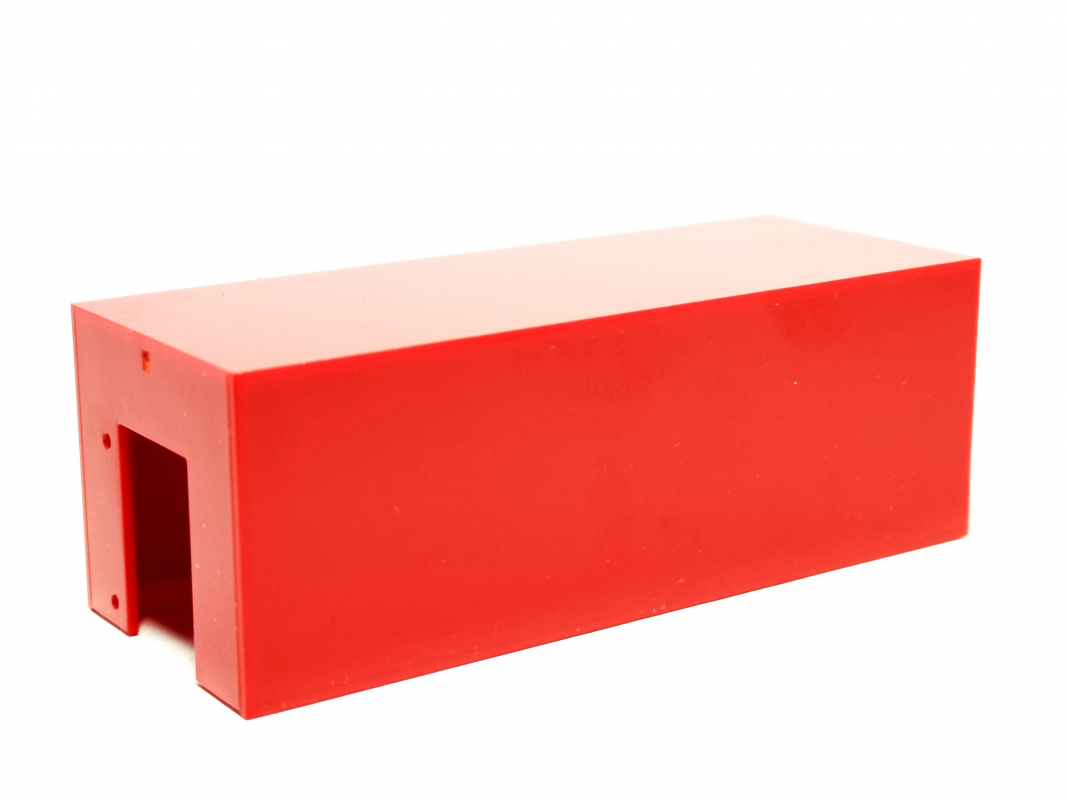 Container ohne Bodenplatte, rot Herpa C132