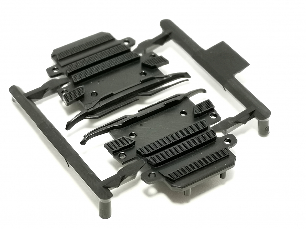 2x Grill UT CR N NT, schwarz Herpa C143