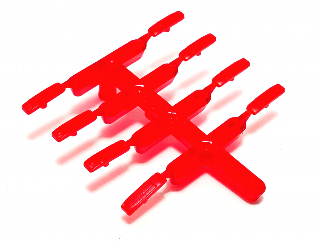 6x Rückleuchten für Auflieger Herpa C151