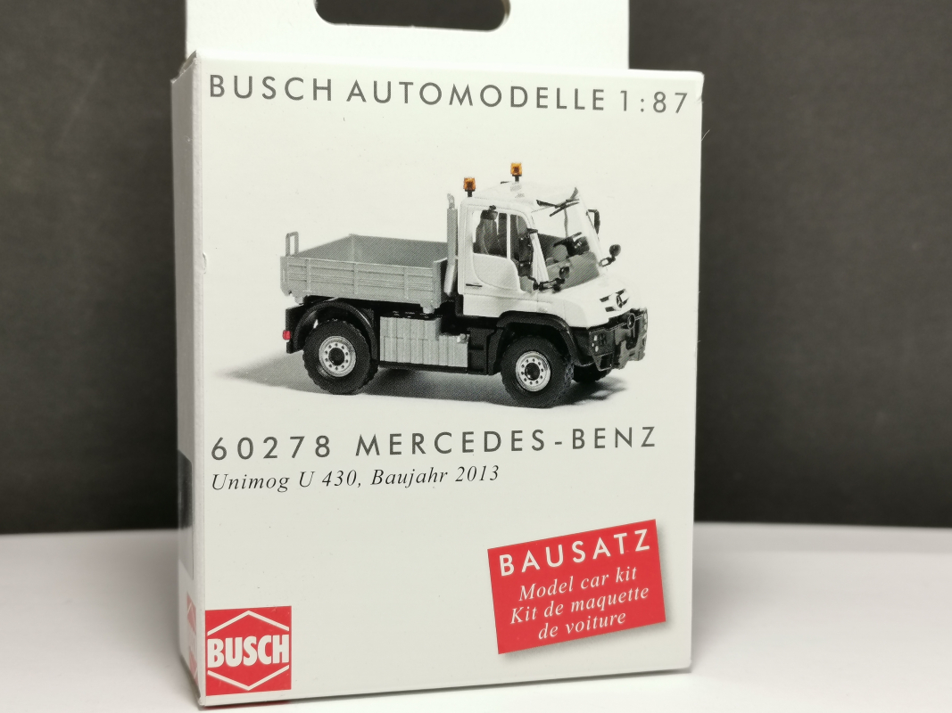 60278 Bausatz: Mercedes-Benz Unimog U 430 Busch