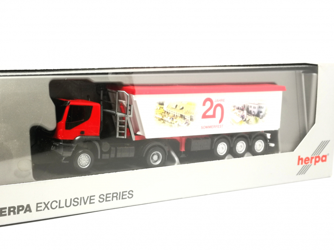 Iveco Trakker Stöffelliner Sattelzug "Sommerfest" Herpa