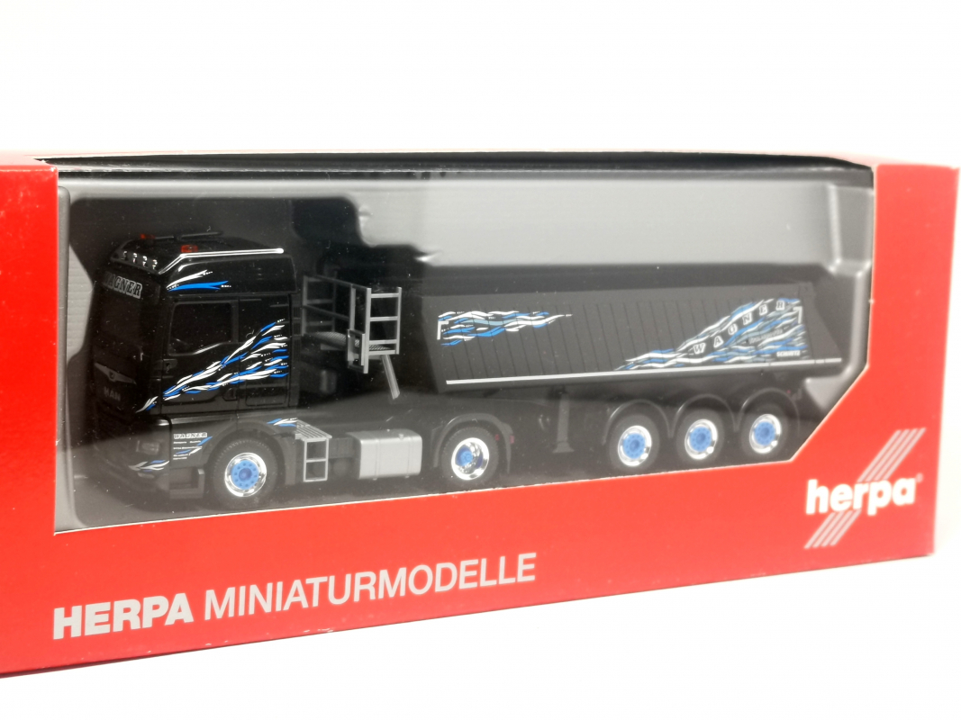 MAN TGX GM Kipp-Sattelzug „Wagner Mitteleschenbach“ (Bayern/Mitteleschenbach) Herpa