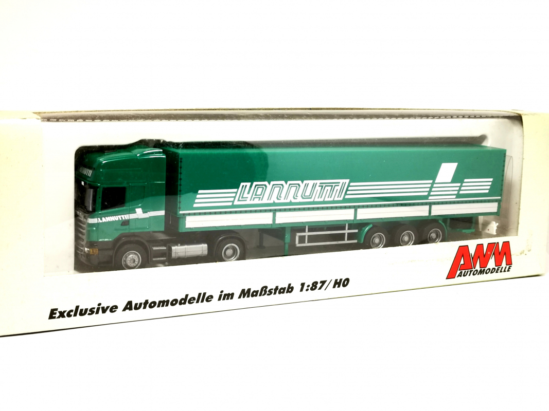 Scania R Pritschen Sattelzug "Lannutti" AWM