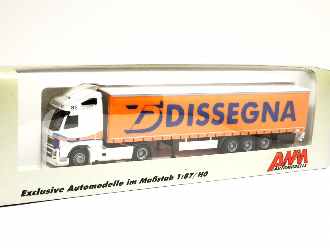 Volvo FH 08 Gardinenplanen Sattelzug "Dissegna" AWM