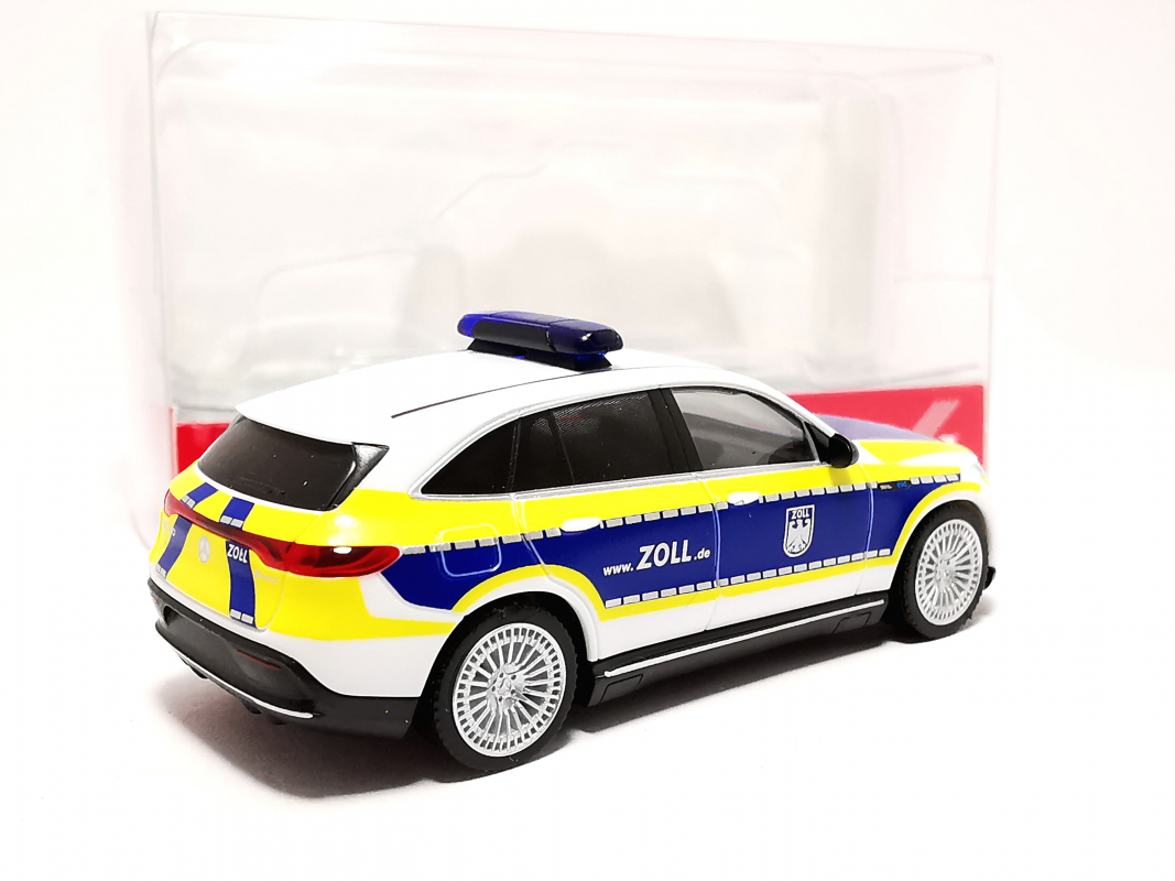 Preview: 098366 Mercedes-EQ EQC "Zoll" Herpa - SALE