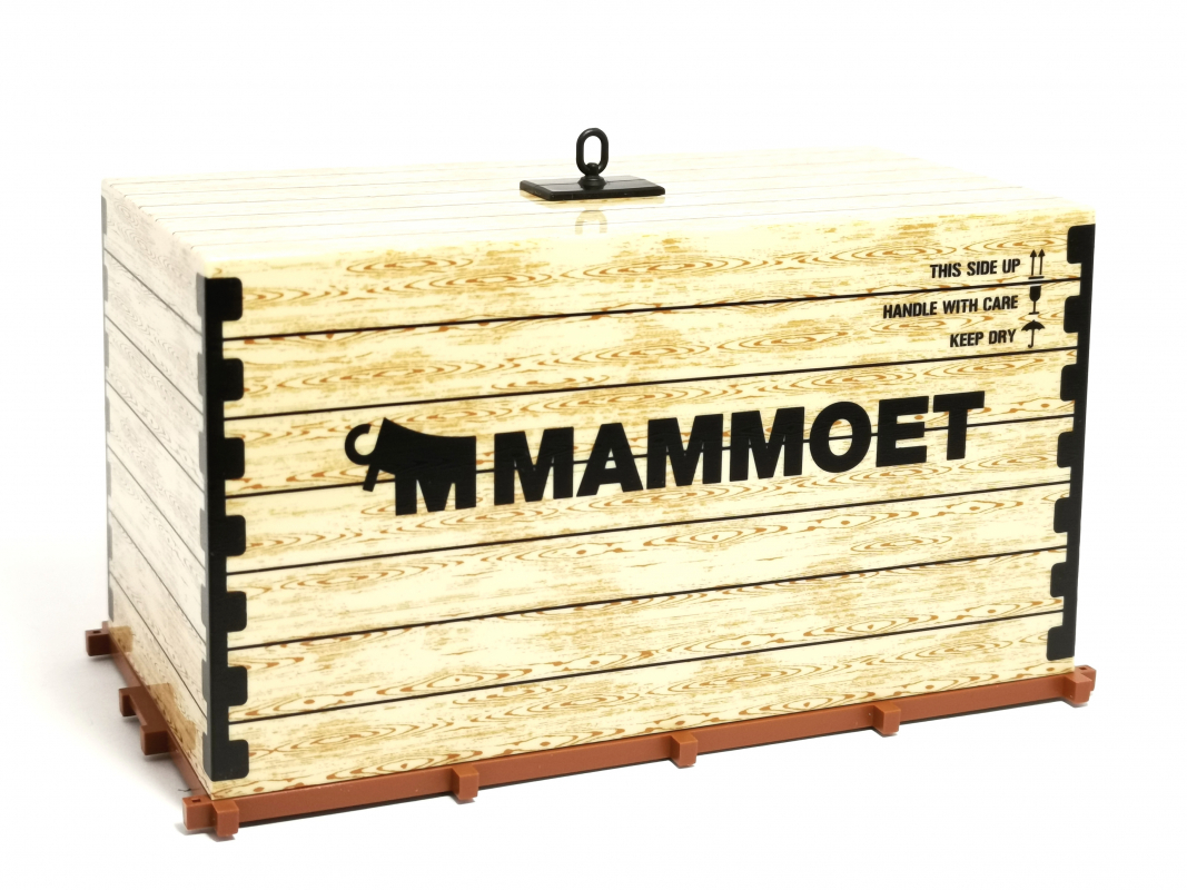 Ladegut Kiste für Auflieger "Mammoet" Herpa