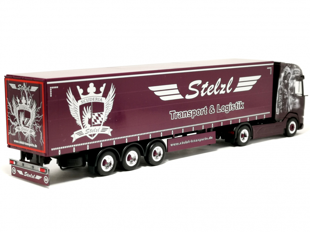 Preview: 959186 DAF XG+ Gardinenplanen Sattelzug "Stelzl Fallout" Herpa Sommerfest 2025 - SALE