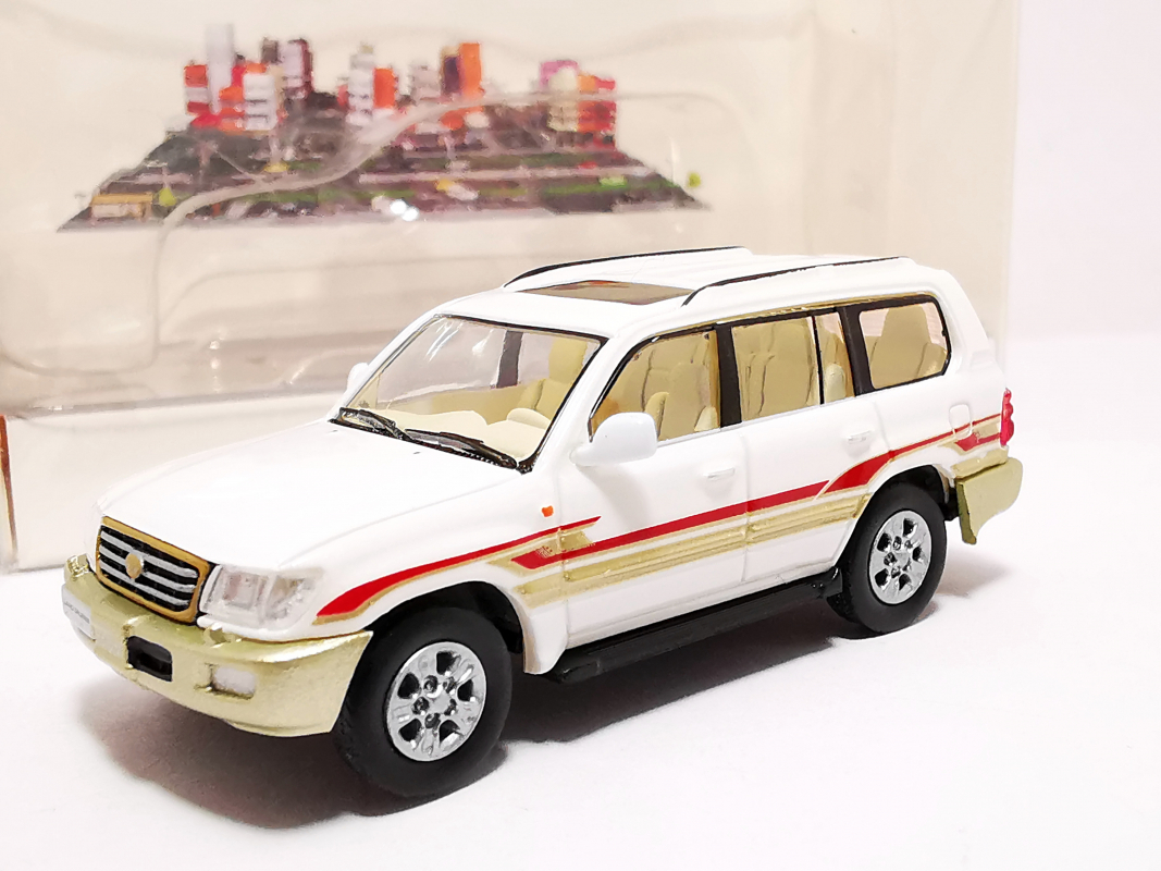 110011 Toyota Landcruiser LC 100, weiß (1998-2007) MicroCity - SALE- B3