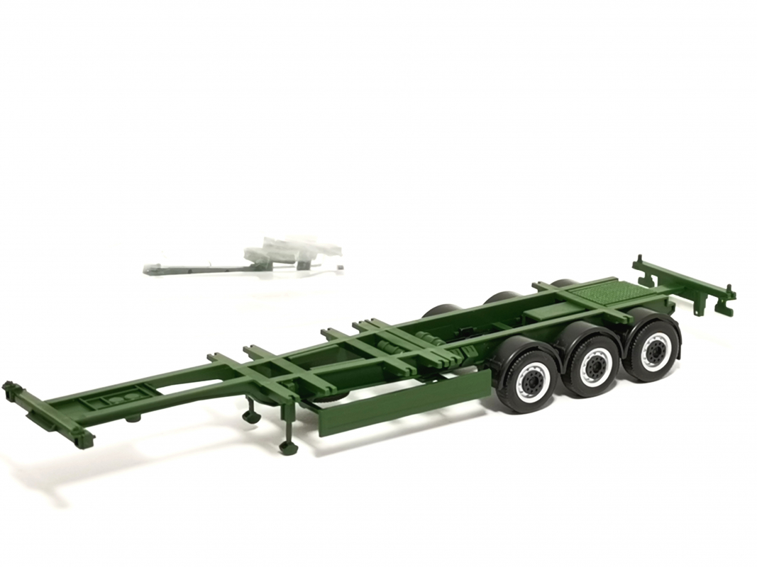 40ft. Container Auflieger, grün Herpa 256