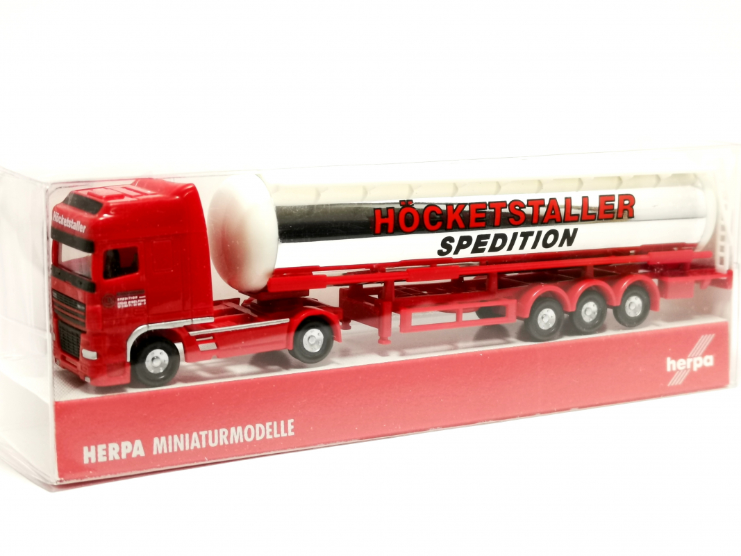 065429 DAF XF SSC JumboChromtank-Sattelzug "Höcketstaller" Herpa Achtung Maßstab 1:160