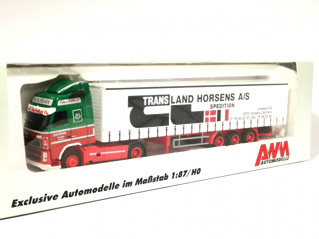 71927 Volvo FH 08 Gardinenplanen Sattelzug "Moldt/Transland" AWM