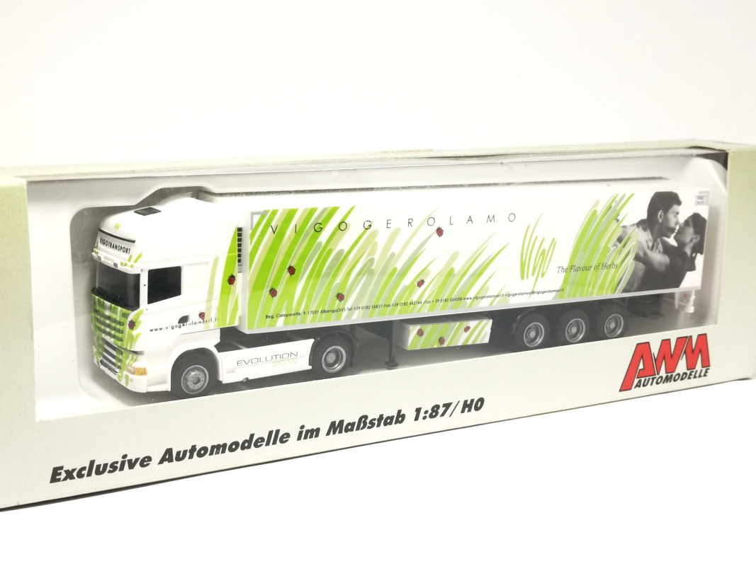 74938 Scania R Kühlkoffer Sattelzug "Vigogerolamo" AWM