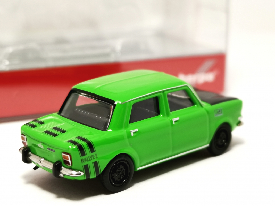 024358-005 Simca Rallye II, gelbgrün Herpa
