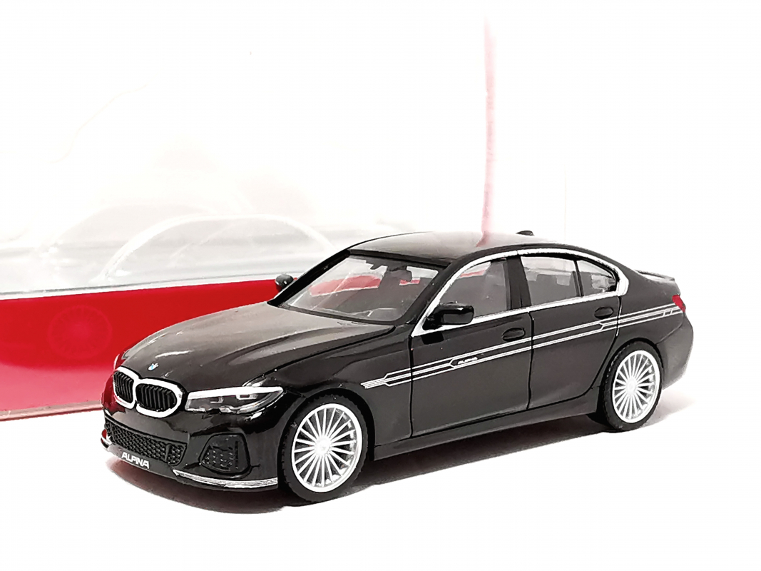 420976-002 BMW Alpina B3 (F20) Limousine, schwarz Herpa