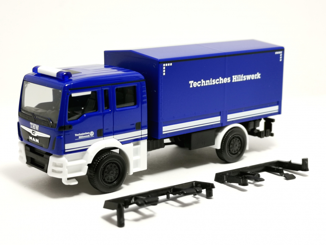 098533 MAN TGM MzKW (Mehrzweckkraftwagen) "THW"	Herpa