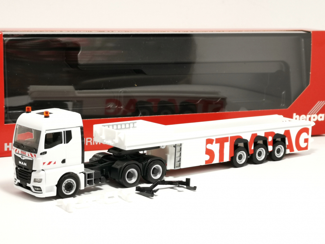 319270 MAN TGX GM Betonteile-Sattelzug "Strabag" Herpa