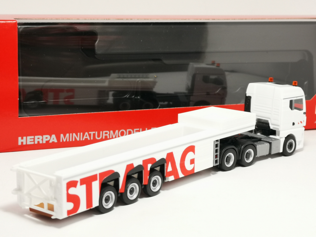 319270 MAN TGX GM Betonteile-Sattelzug "Strabag" Herpa