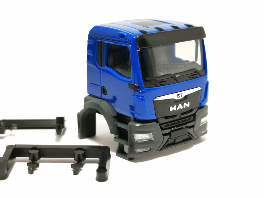 Fahrerhaus MAN TGS NN blau, Herpa