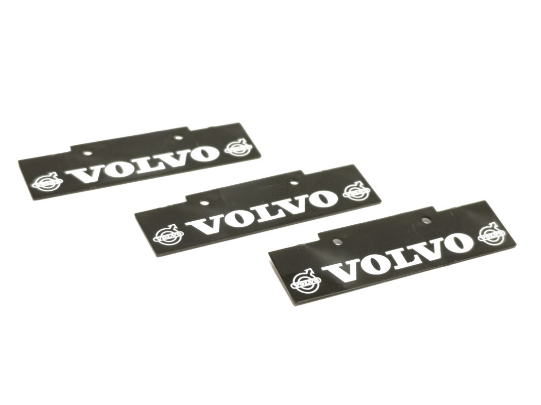 3x Spritzlappen "Volvo" Herpa C210