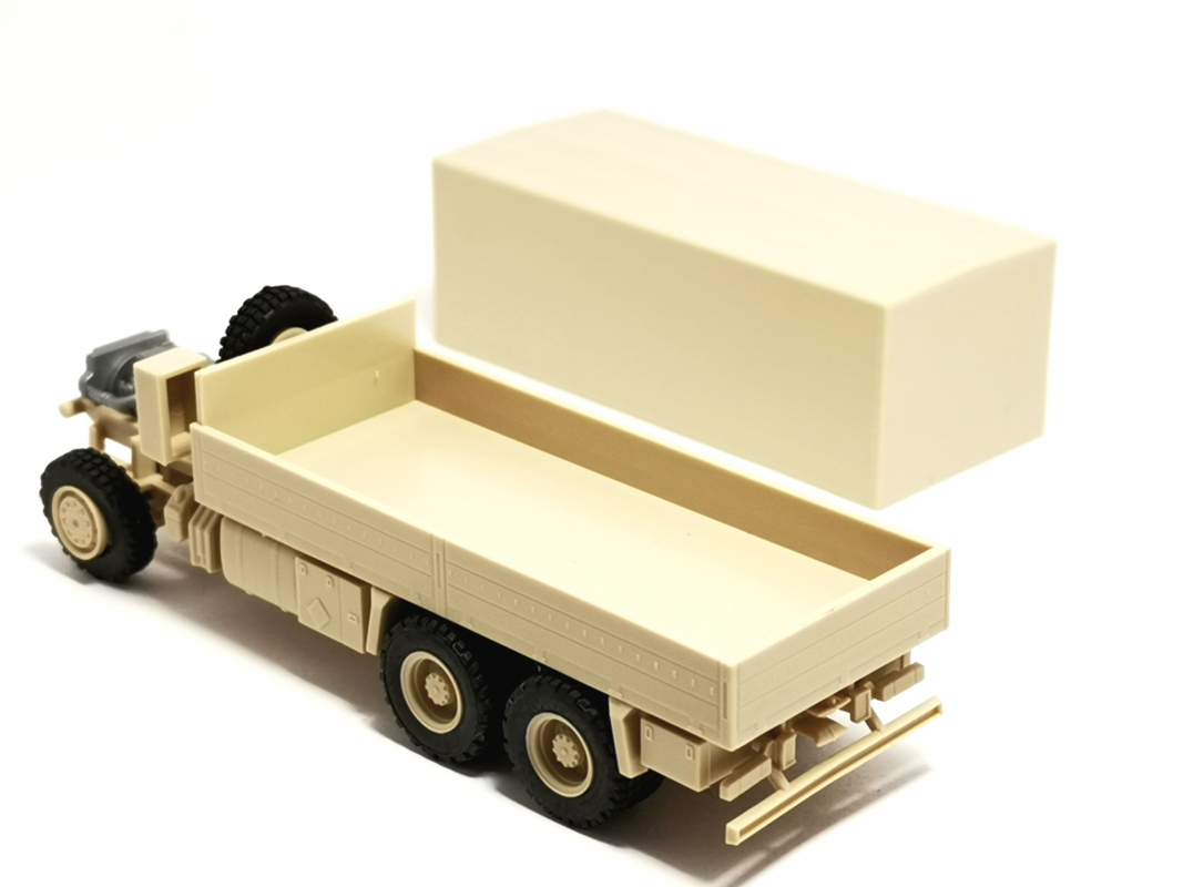 Fahrgestell 6x6 Pritsche/Plane, sandbeige Herpa 202