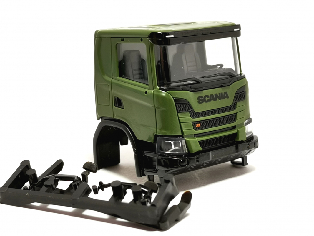 Fahrerhaus Scania XT17, oliv Herpa 226