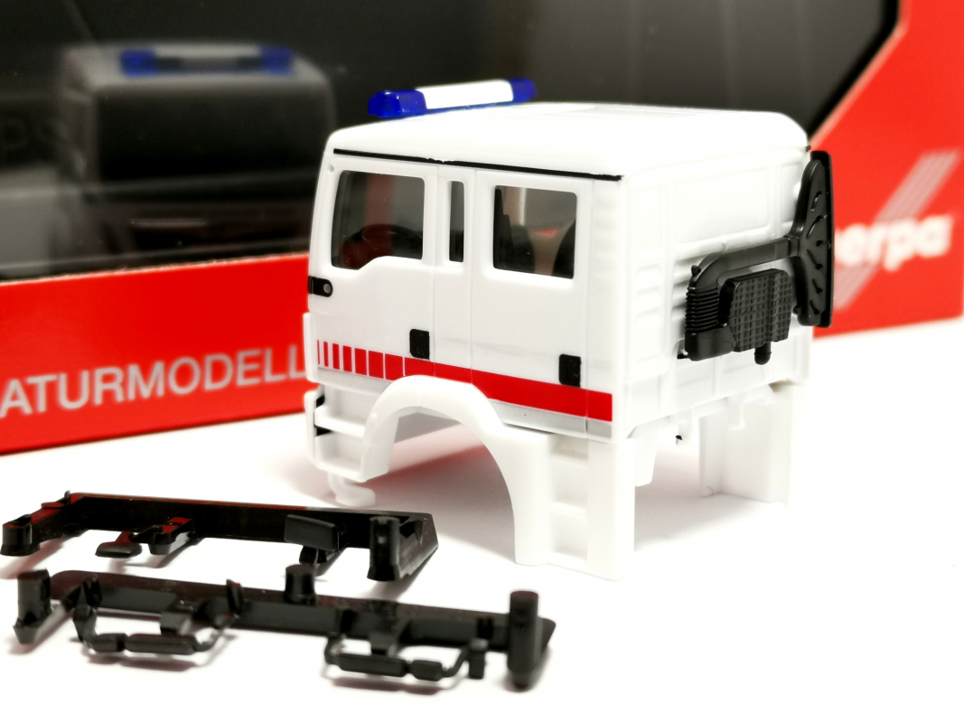 Fahrerhaus MAN TGM "Katastrophenschutz Niedersachsen" Herpa