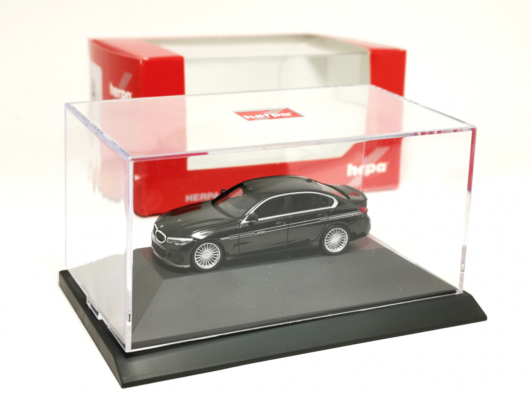 055000 PC-Vitrine PKW 1:87 (inkl. Halteklammern ) Herpa