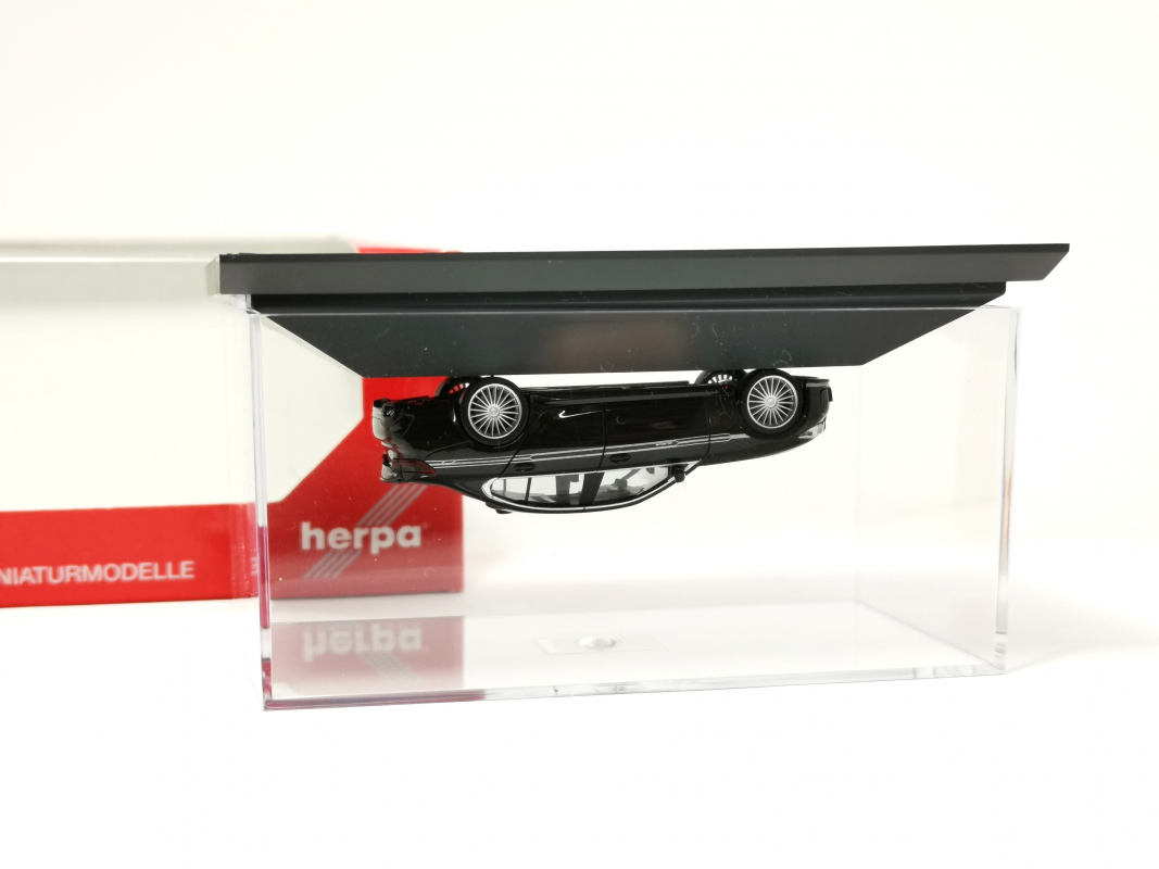 055000 PC-Vitrine PKW 1:87 (inkl. Halteklammern ) Herpa