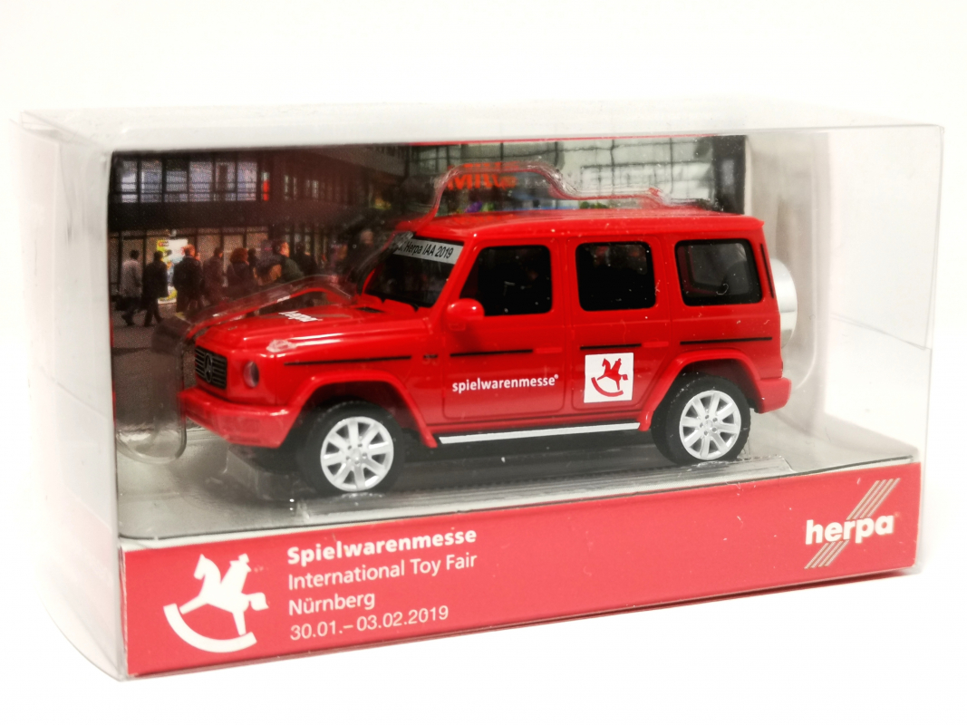 936187 MB G-Klasse "Spielwarenmesse 2019" Herpa
