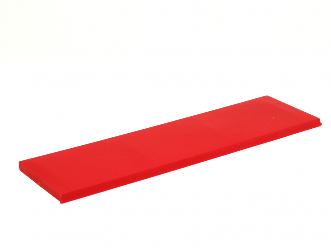 Plane für Stahlmulde 11,2cm rot Herpa C238