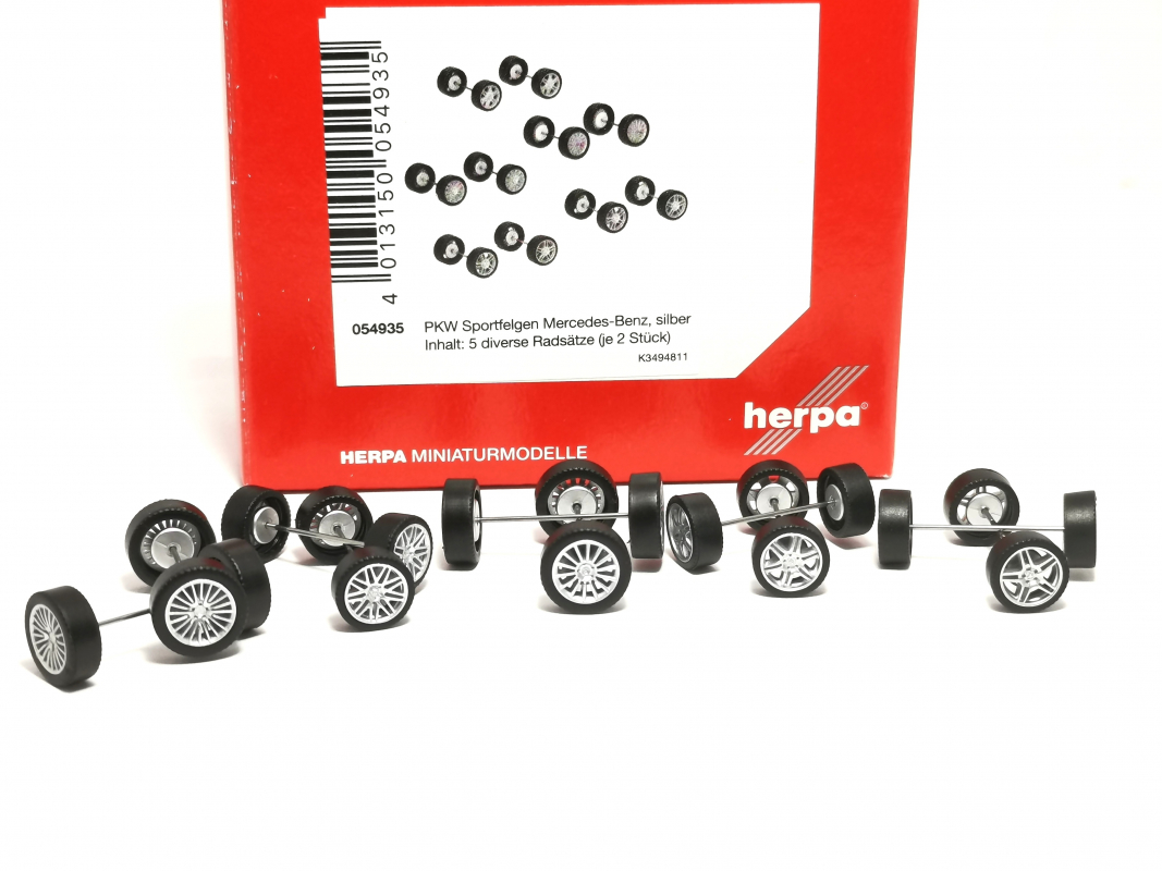 054935 Zubehör: Sportfelgen Mercedes-Benz Herpa