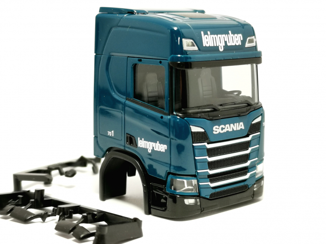 Fahrerhaus Scania CR mit kurzen WLB "Leimgruber" Herpa 769