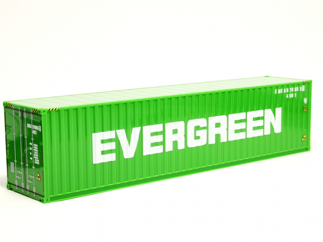 40ft. Container "Evergreen" Herpa