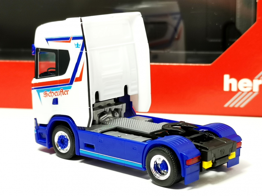 Preview: Scania CS 20 HD Zugmaschine "Scheufler" Herpa