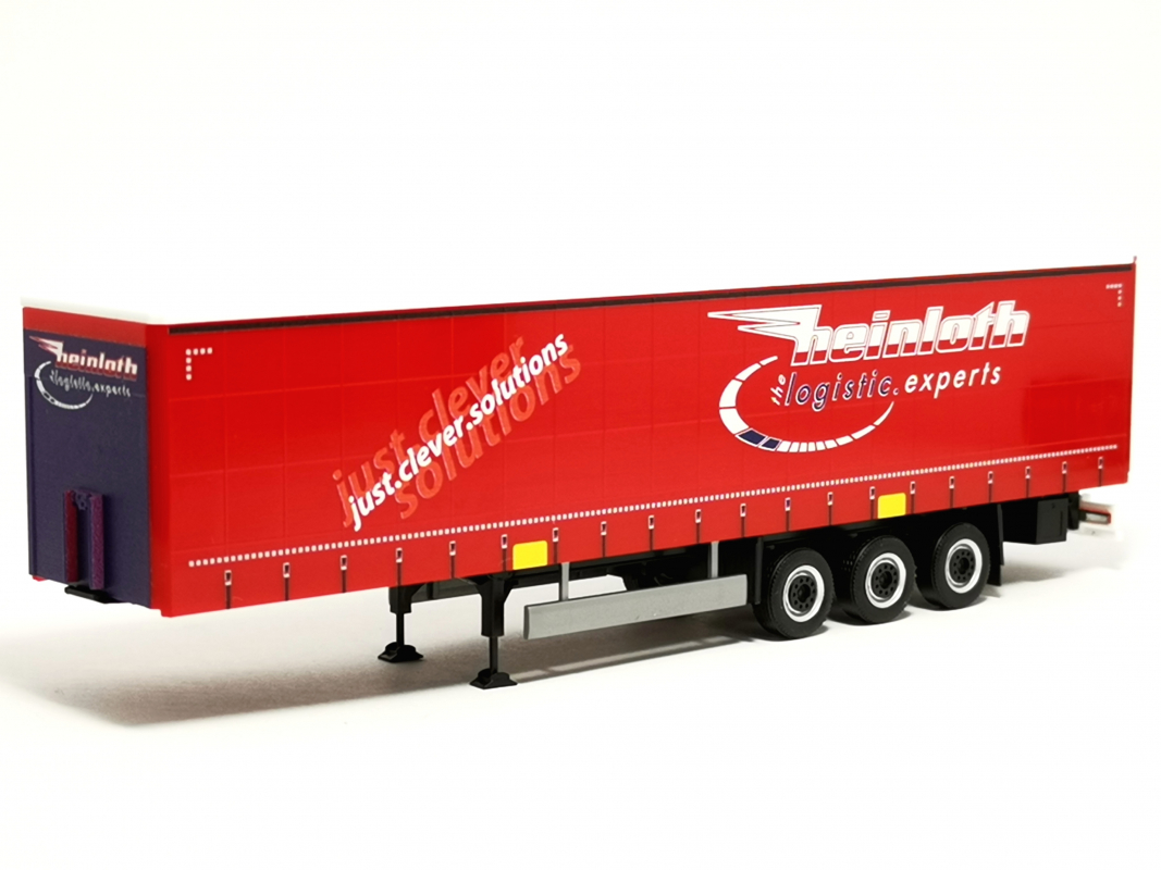 Gardinenplanen-Auflieger "Heinloth" Herpa