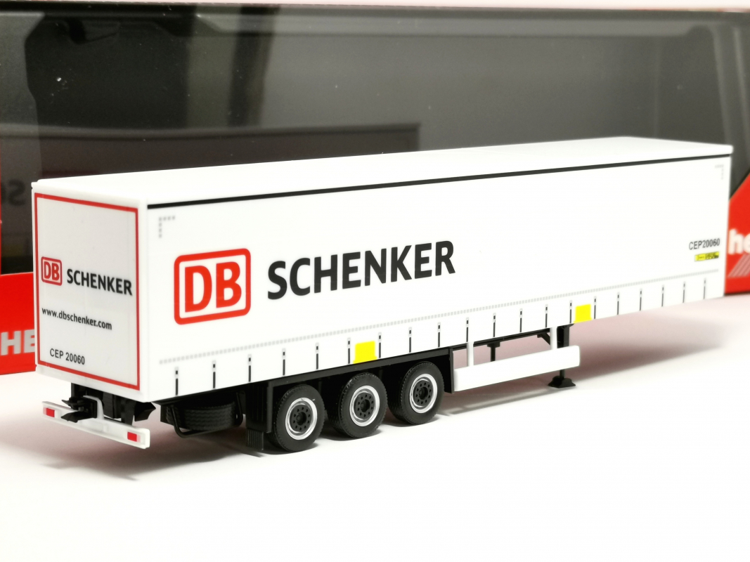 Preview: Gardinenplanen Auflieger 3a CEP20060 "DB Schenker" Herpa