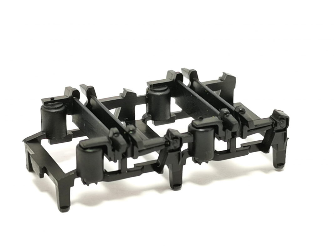 Achsspange für Tandemanhänger 2a, schwarz Herpa C277