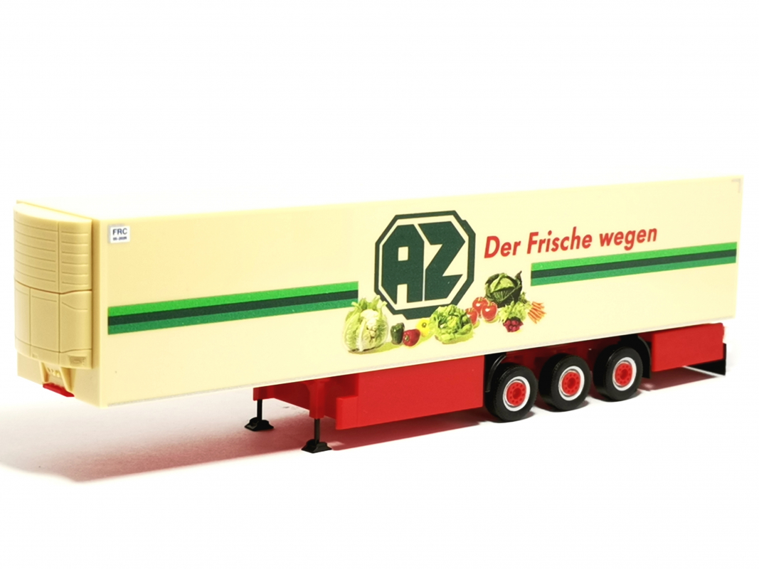 Preview: Kühlkoffer-Auflieger "AZ Kempen" Herpa