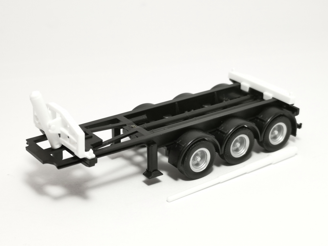 Abraumcontainerauflieger 3a, schwarz Herpa 101