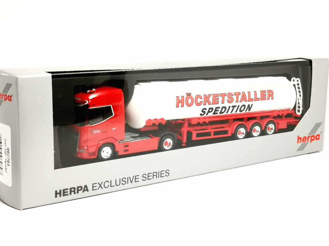960793 DAF XG+ Tank Sattelzug "Höcketstaller" Herpa