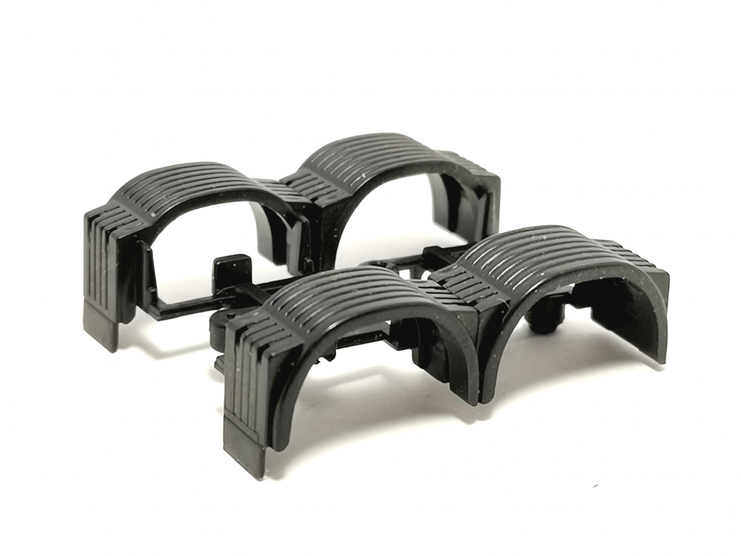 2a Kotflügel, schwarz von Pressmüllwagen Herpa C286