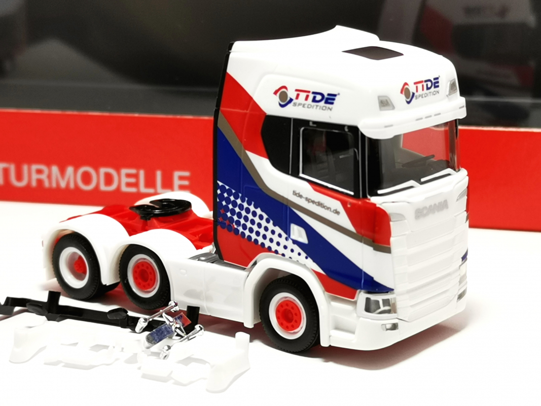 Scania CS 20 HD (6x2) Zugmaschine "TiDe Spedition" Herpa
