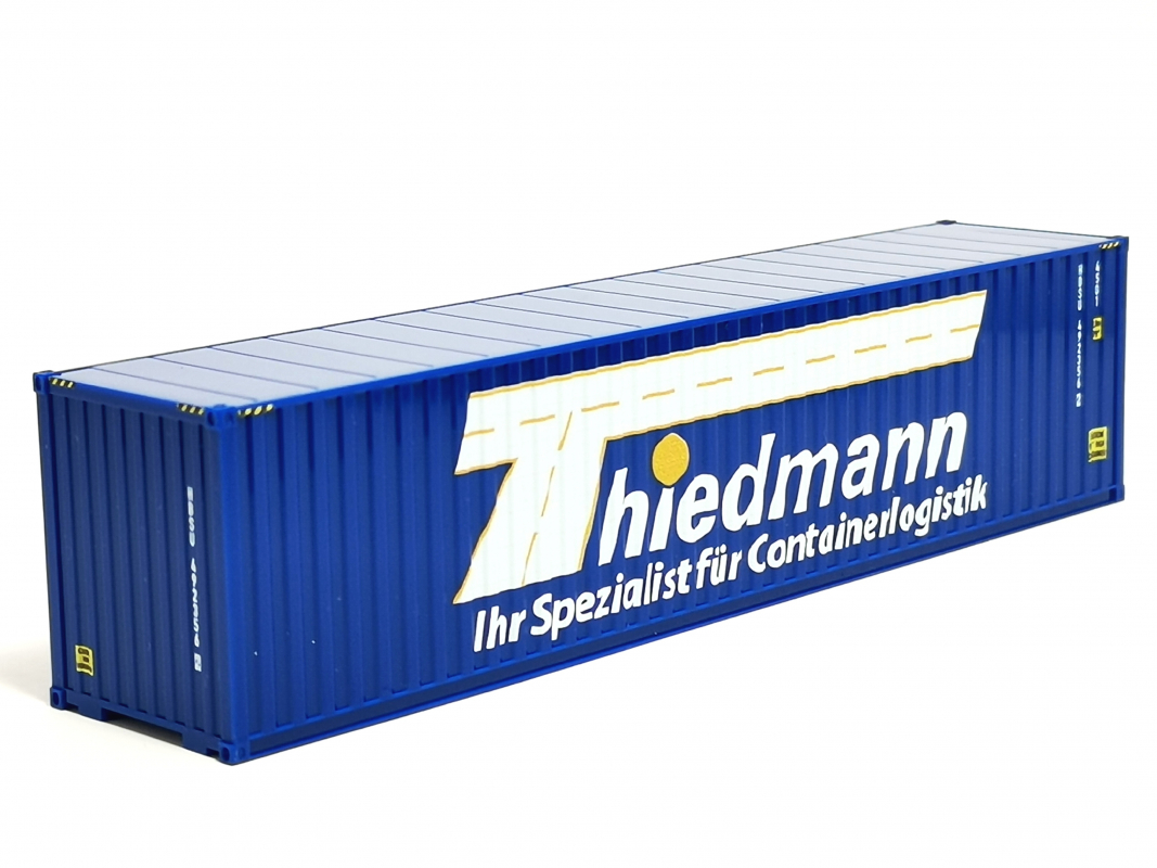 Preview: 40ft. Container "Thiedmann" Herpa