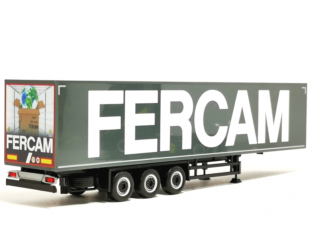 Koffer-Auflieger 3a "Fercam" Herpa