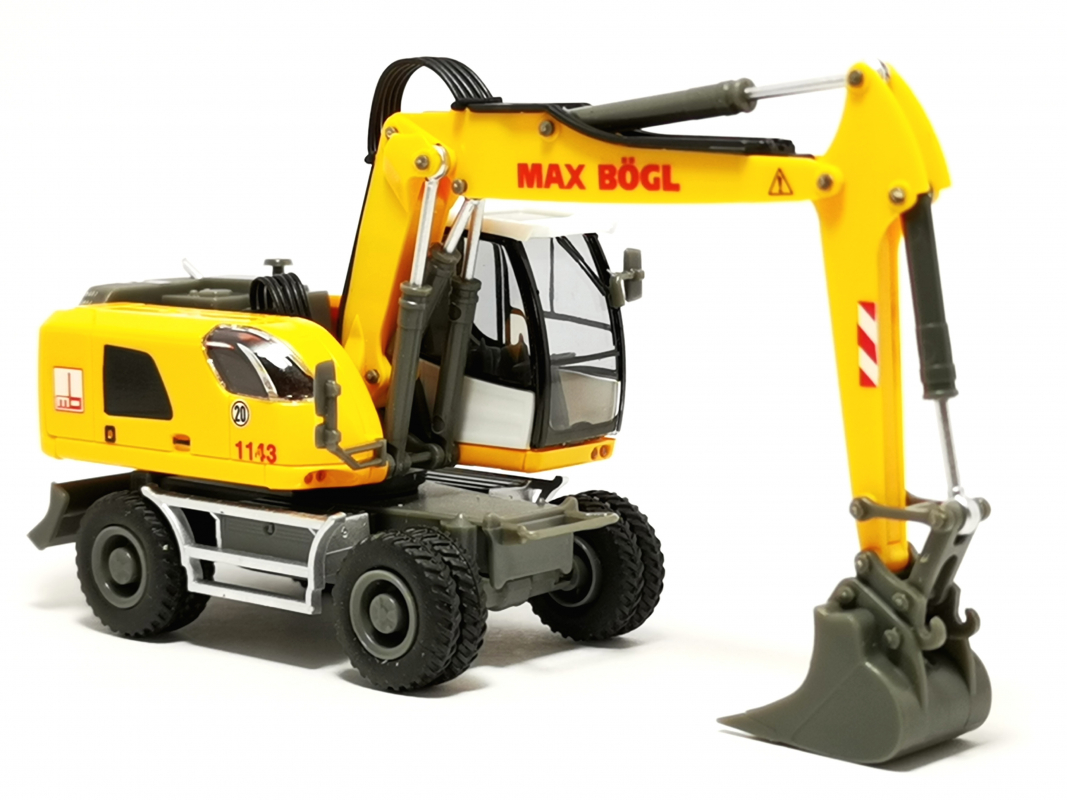 Preview: 318317 Liebherr Mobilbagger A920 "Max Bögl" Herpa
