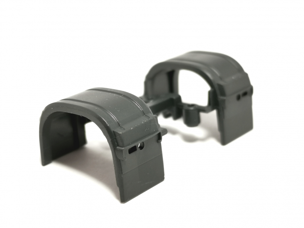 Kotflügel für Mercedes-Benz Probcabin, grau Herpa C310